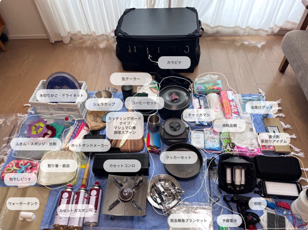 ソフトコンテナの中身